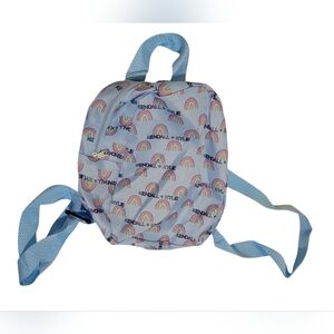 KENDALL & KYLIE Mini Rainbow Backpack Blue